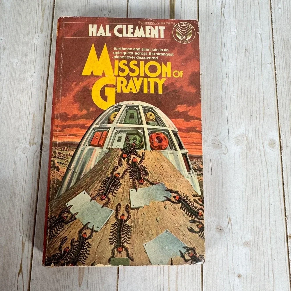 Mission of Gravity Hal Clement 1978 SF Classic Ballantine Del Rey Paperback